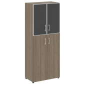 Шкаф книжный со стеклом в раме (без топа) LT-ST 1.7 R black на Officeplan24.ru Шкаф книжный со стеклом в раме (без топа) LT-ST 1.7 R black на Officeplan24.ru