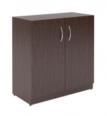 Шкаф низкий закрытый легно темный SR-2W+SD-2SL/R на officeplan24.ru Шкаф низкий закрытый легно темный SR-2W+SD-2SL/R